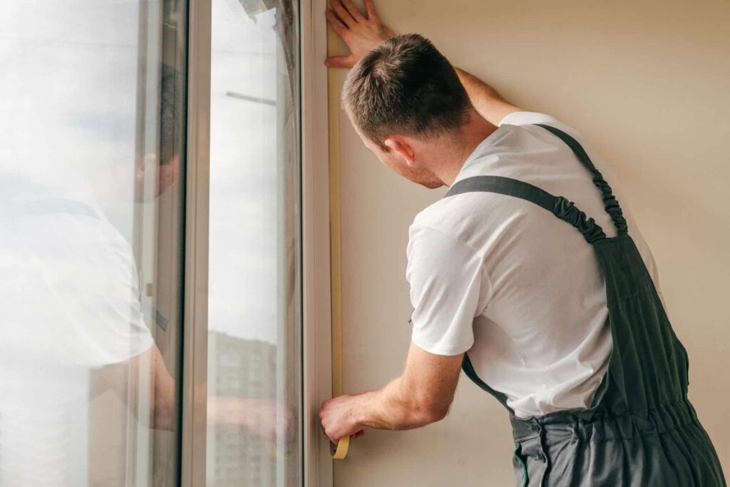 Installing weather-stripping