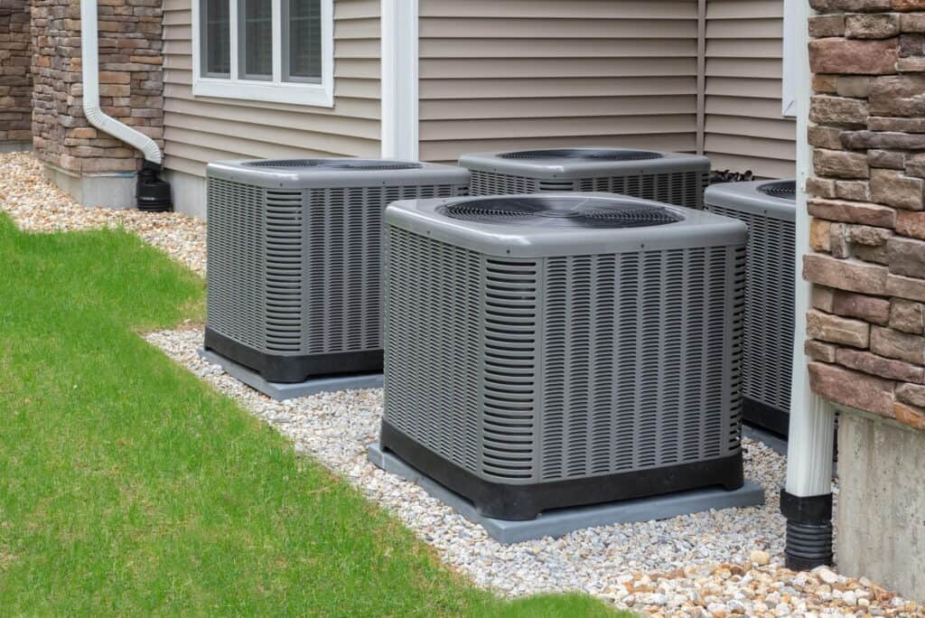 new air conditioning units installed