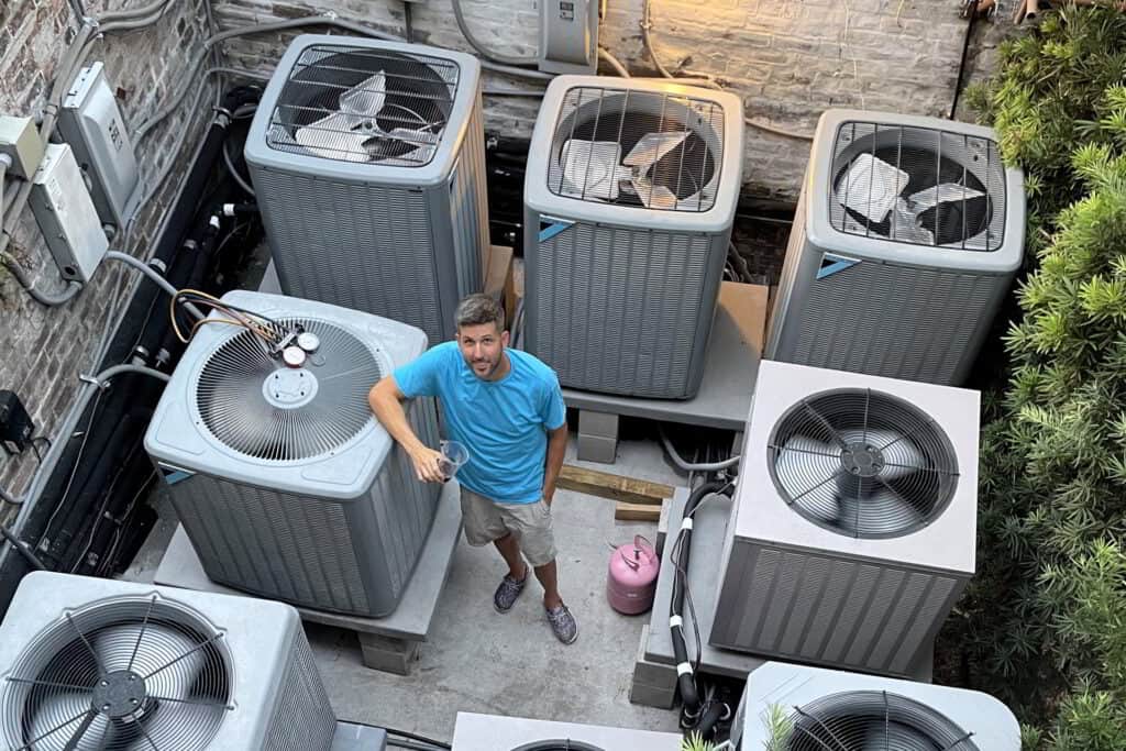 our ac repair team